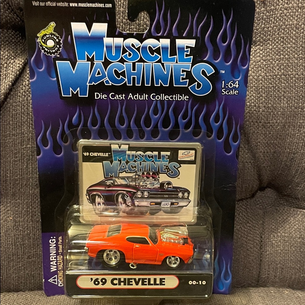 NWT Muscle Machines '69 Chevelle Die Cast Model